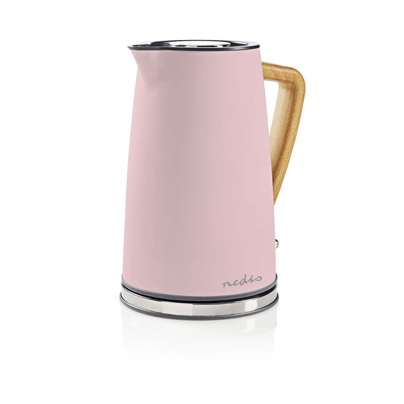 Nedis KAWK510EPK Waterkoker 1,7L 2200W Soft-Touch Roze