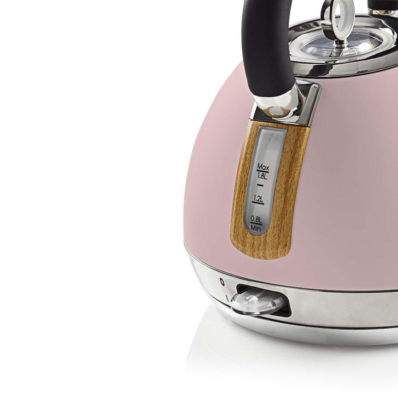 Nedis KAWK520EPK Waterkoker 1,8L 2200W Soft-Touch Roze