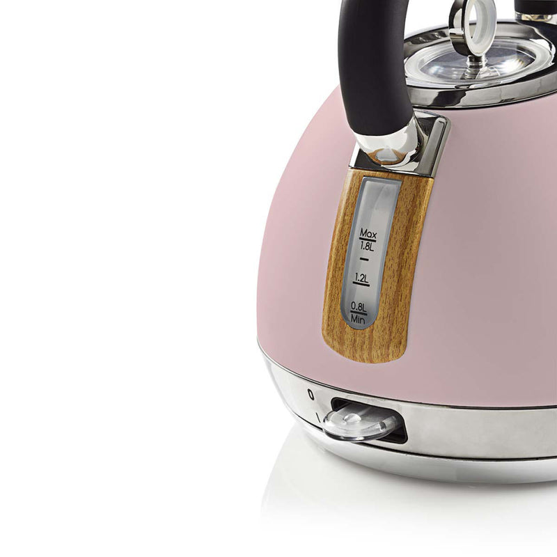 Nedis KAWK520EPK Waterkoker 1,8L 2200W Soft-Touch Roze