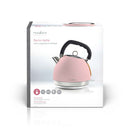 Nedis KAWK520EPK Waterkoker 1,8L 2200W Soft-Touch Roze