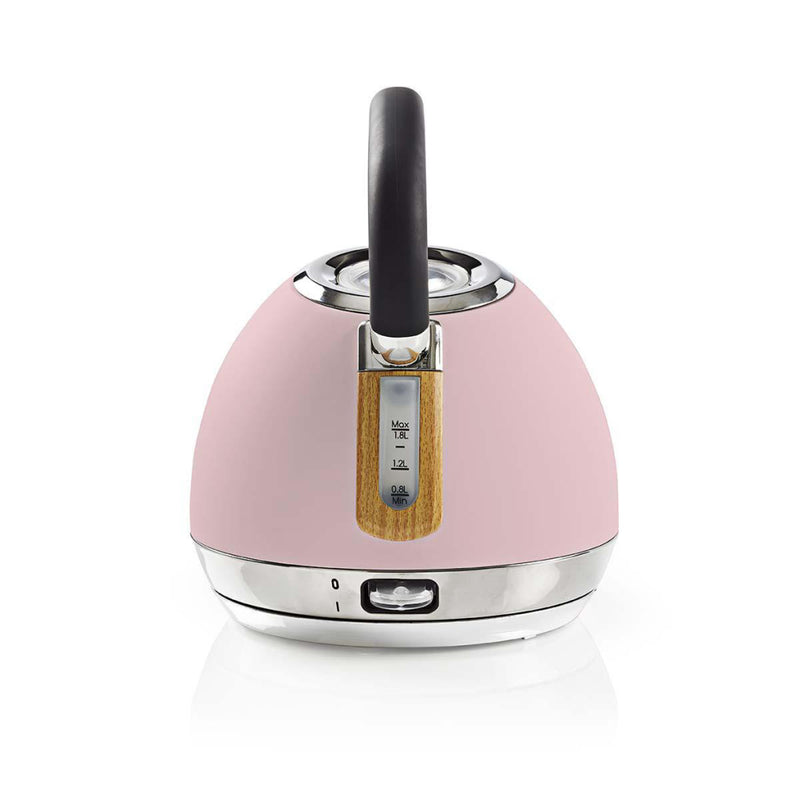 Nedis KAWK520EPK Waterkoker 1,8L 2200W Soft-Touch Roze