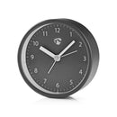 Nedis CLDK006GY Analoge Bureauklok Grijs