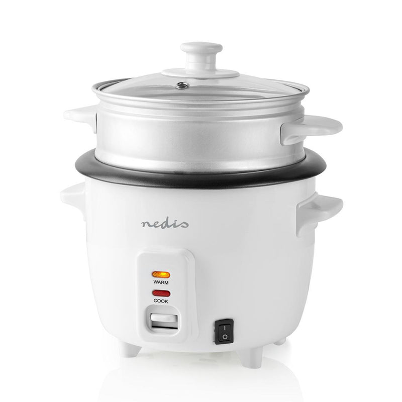 Nedis KARC06WT Rijstkoker 300 Watt 0,6 L Wit