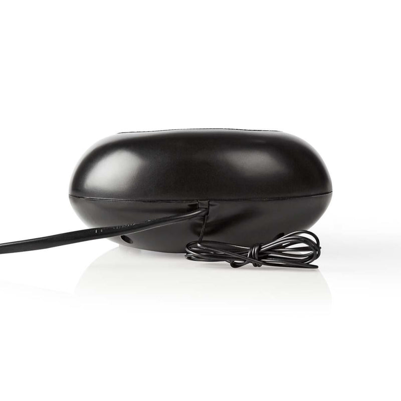 Nedis CLAR001BK Digitale Wekkerradio Led Van 0,6" Fm 20 Voorkeuze-instellingen Sluimeren