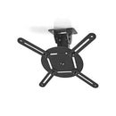 Nedis PJCM100BK Plafondbeugel Voor Projector 360&deg; Draaibaar Max. 10 Kg Afstand Tot De Muur Van