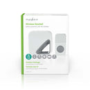 Nedis DOORB114WT Draadloze Deurbelset Batterijgevoed 36 Melodie&euml;n