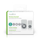 Nedis DOORB122CWT Draadloze Deurbelset Werkt Op Stroom 36 Melodie&euml;n