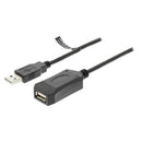 Nedis CCGP60EXTBK100 Actieve Usb 2.0-verlengkabel A Male - A Female 10 M Zwart