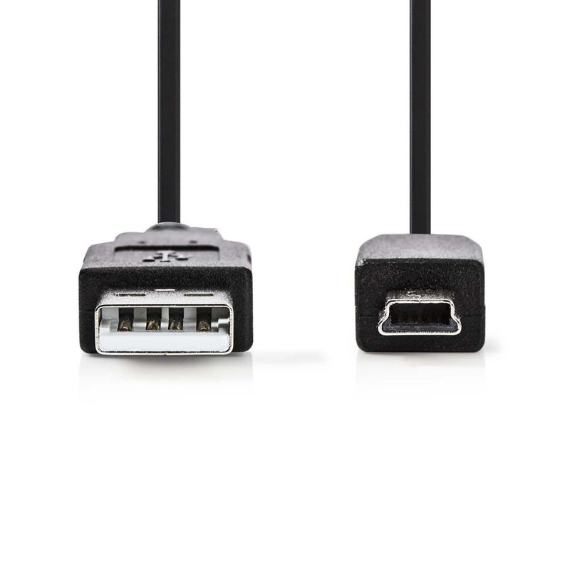 Nedis CCGP60300BK10 Usb 2.0-kabel A Male - Mini 5-pins Male 1,0 M Zwart