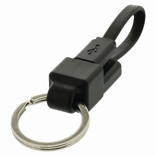 Nedis CCGP60410BK10 Platte Usb 2.0-kabel A Male - Micro-b Male 1,0 M Zwart