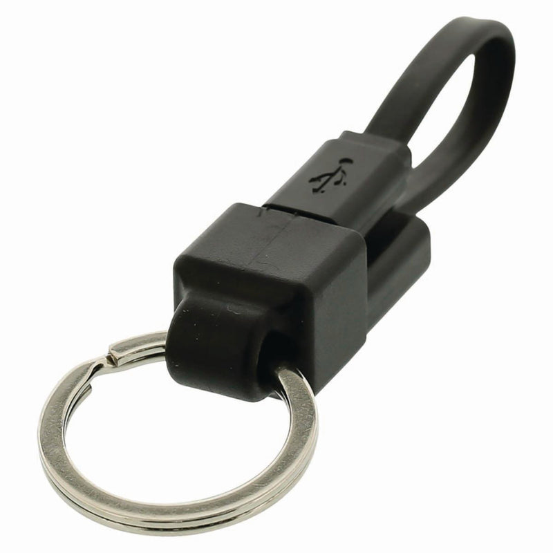 Nedis CCGP60410BK10 Platte Usb 2.0-kabel A Male - Micro-b Male 1,0 M Zwart