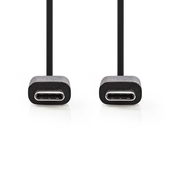 Nedis CCGP60700BK10 Usb 2.0-kabel Type-c? Male - Type-c? Male 1,0 M Zwart