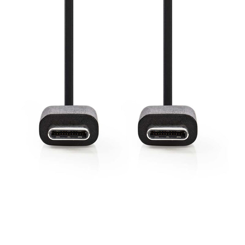 Nedis CCGP60700BK10 Usb 2.0-kabel Type-c? Male - Type-c? Male 1,0 M Zwart