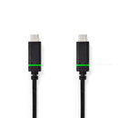 Nedis CCGP64700BK10 Usb-kabel Usb 3.2 Gen 1 Usb-c&trade; Male Usb-c&trade; Male 4k@60hz 5 Gbps Vern