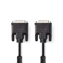 Nedis CCGP32050BK20 Dvi-kabel Dvi-i 24+5-pins Male - Dvi-i 24+5-pins Male 2,0 M Zwart