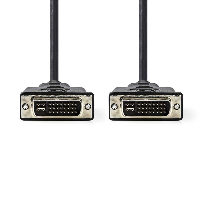Nedis CCGP32050BK20 Dvi-kabel Dvi-i 24+5-pins Male - Dvi-i 24+5-pins Male 2,0 M Zwart
