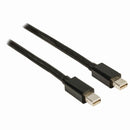 Nedis CCGP37500BK10 Mini-displayport-kabel Mini-displayport Male - Mini-displayport Male 1,0 M Zwar