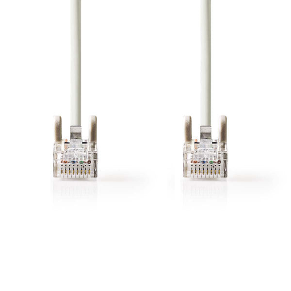 Nedis CCGP85100GY05 Cat5e Utp-netwerkkabel Rj45 Male - Rj45 Male 0,5 M Grijs