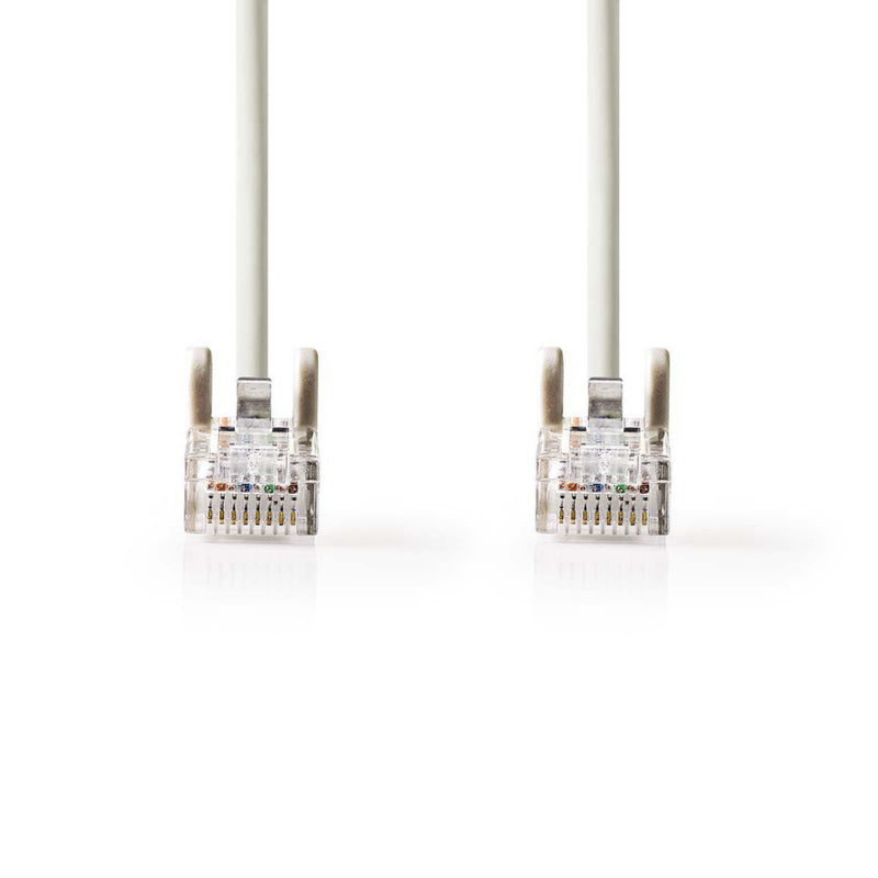 Nedis CCGP85100GY100 Cat5e Utp-netwerkkabel Rj45 Male - Rj45 Male 10 M Grijs
