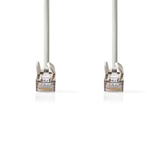 Nedis CCGP85111GY05 Cat5e F/utp-netwerkkabel Rj45 Male - Rj45 Male 0,5 M Grijs