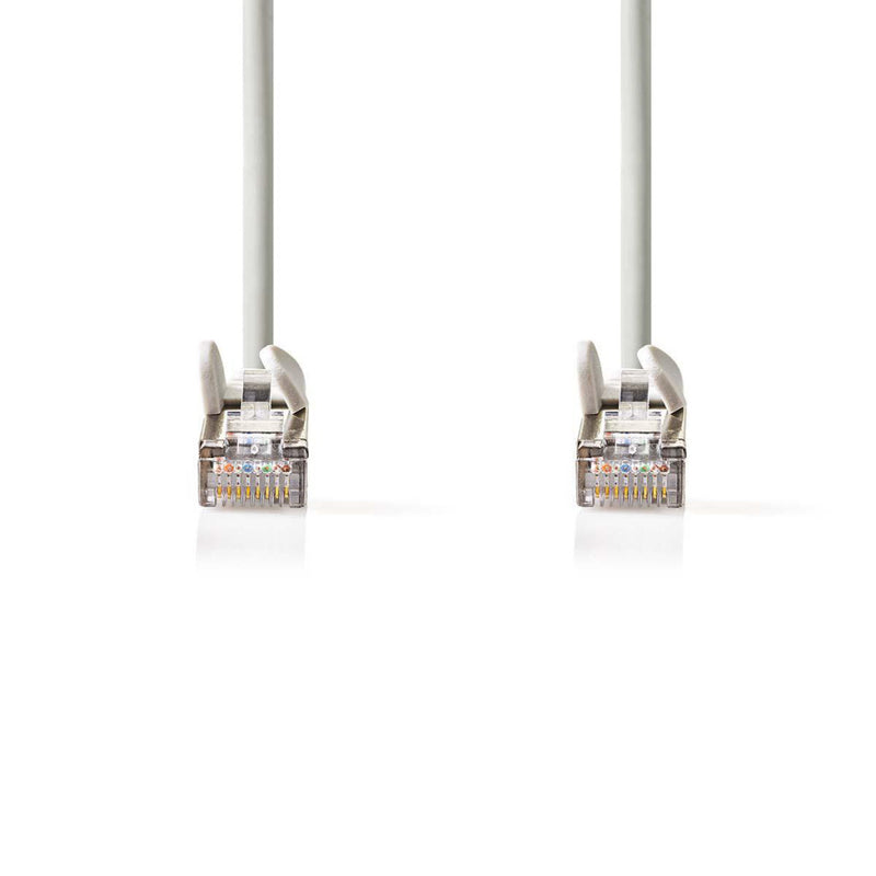 Nedis CCGP85111GY05 Cat5e F/utp-netwerkkabel Rj45 Male - Rj45 Male 0,5 M Grijs