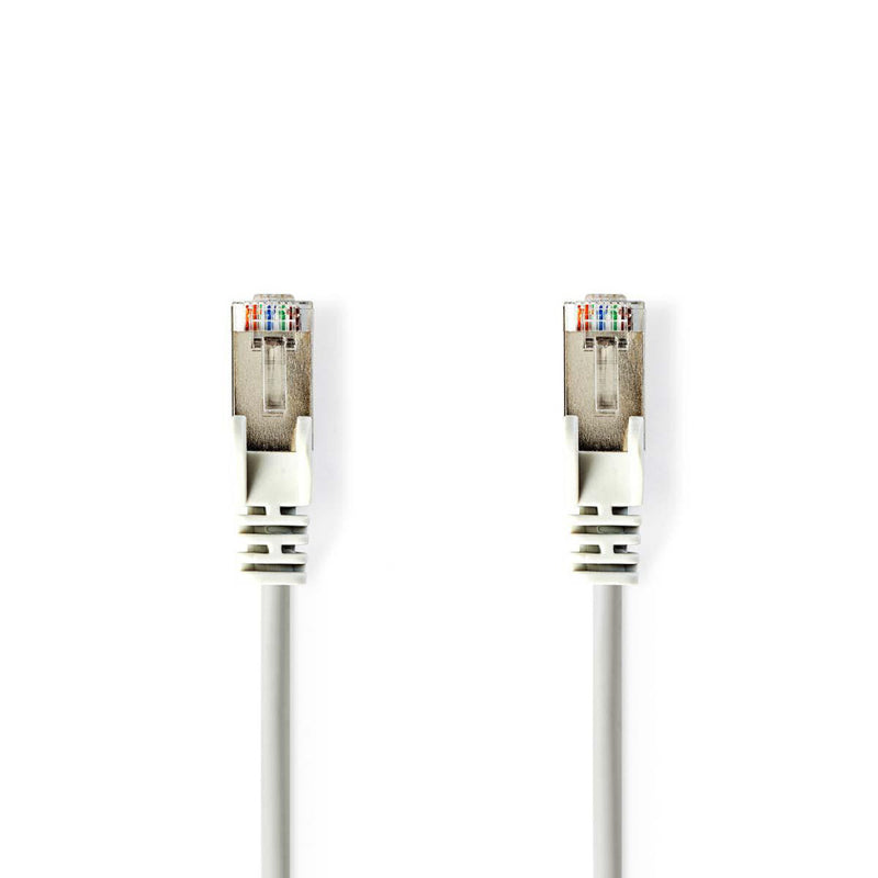 Nedis CCGP85111GY20 Cat5e F/utp-netwerkkabel Rj45 Male - Rj45 Male 2,0 M Grijs