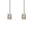 Nedis CCGP85111GY100 Cat5e F/utp-netwerkkabel Rj45 Male - Rj45 Male 10 M Grijs