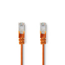 Nedis CCGP85121OG10 Cat5e Sf/utp-netwerkkabel Rj45 Male - Rj45 Male 1,0 M Oranje