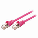 Nedis CCGP85121PK025 Cat5e Sf/utp-netwerkkabel Rj45 Male - Rj45 Male 0,25 M Roze