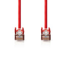 Nedis CCGP85121RD025 Cat5e Sf/utp-netwerkkabel Rj45 Male - Rj45 Male 0,25 M Rood