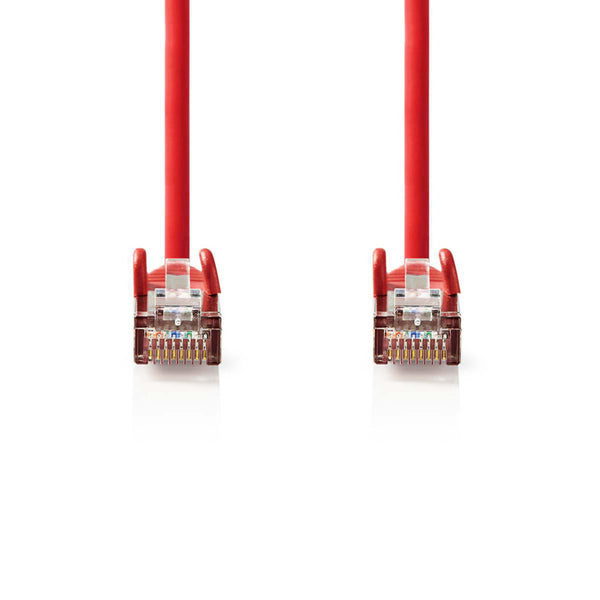Nedis CCGP85121RD10 Cat5e Sf/utp-netwerkkabel Rj45 Male - Rj45 Male 1,0 M Rood