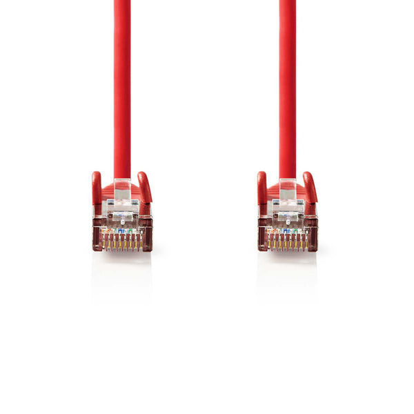 Nedis CCGP85121RD15 Cat5e Sf/utp-netwerkkabel Rj45 Male - Rj45 Male 1,5 M Rood
