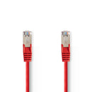 Nedis CCGP85121RD50 Cat5e Sf/utp-netwerkkabel Rj45 Male - Rj45 Male 5,0 M Rood