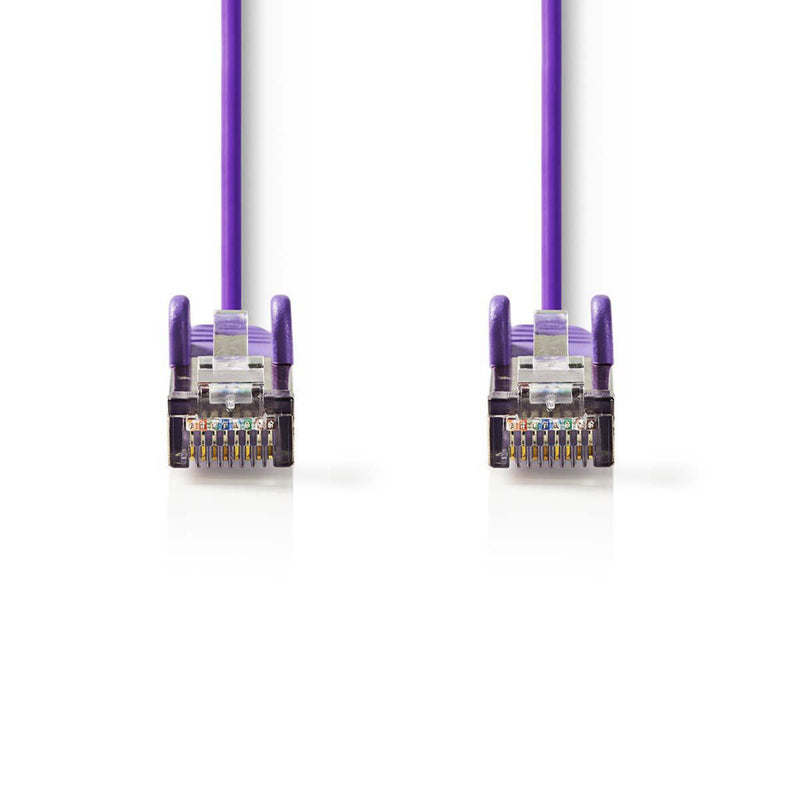 Nedis CCGP85121VT20 Cat5e Sf/utp-netwerkkabel Rj45 Male - Rj45 Male 2,0 M Paars