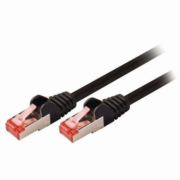 Nedis CCGP85221BK10 Cat6 S/ftp-netwerkkabel Rj45 Male - Rj45 Male 1,0 M Zwart
