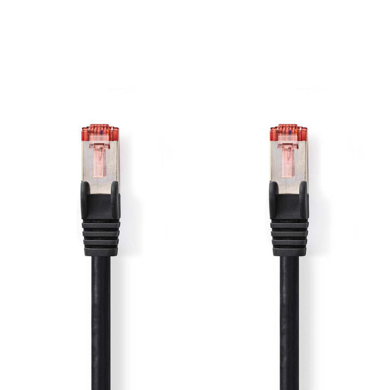 Nedis CCGP85221BK75 Cat6 S/ftp-netwerkkabel Rj45 Male - Rj45 Male 7,5 M Zwart