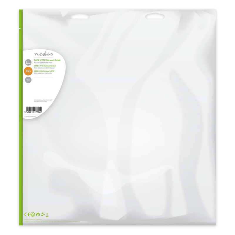 Nedis CCGP85221GN150 Cat6 S/ftp-netwerkkabel Rj45 Male - Rj45 Male 15 M Groen
