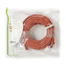 Nedis CCGP85221OG100 Cat6 S/ftp-netwerkkabel Rj45 Male - Rj45 Male 10 M Oranje