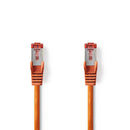 Nedis CCGP85221OG15 Cat6 S/ftp-netwerkkabel Rj45 Male - Rj45 Male 1,5 M Oranje