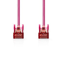 Nedis CCGP85221PK15 Cat6 S/ftp-netwerkkabel Rj45 Male - Rj45 Male 1,5 M Roze