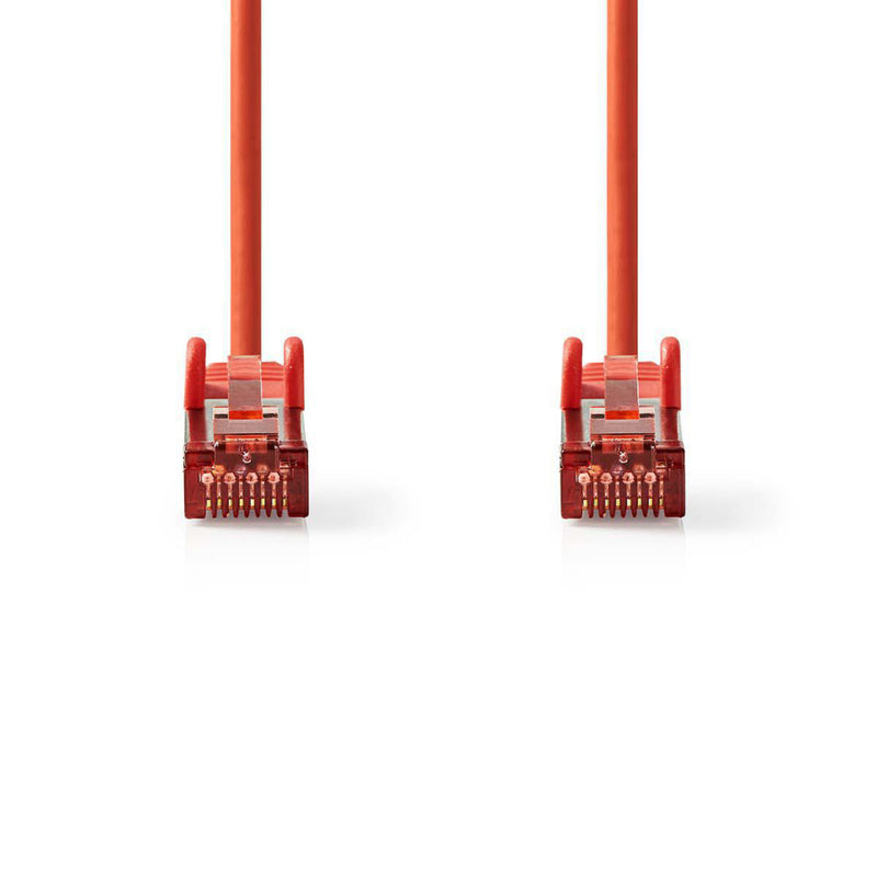 Nedis CCGP85221RD150 Cat6 S/ftp-netwerkkabel Rj45 Male - Rj45 Male 15 M Rood