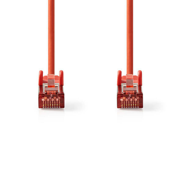 Nedis CCGP85221RD300 Cat6 S/ftp-netwerkkabel Rj45 Male - Rj45 Male 30 M Rood