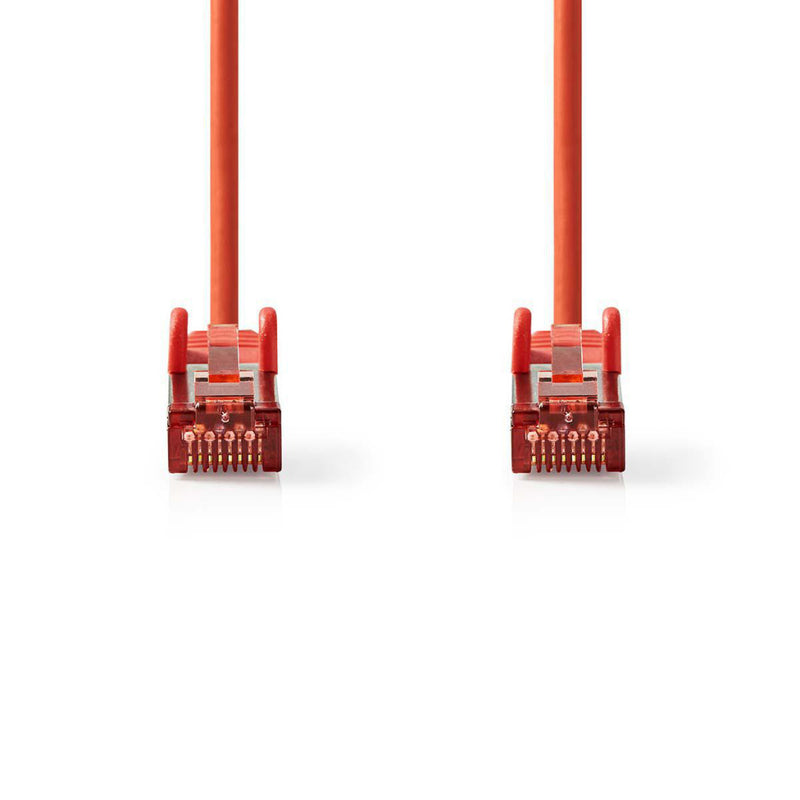 Nedis CCGP85221RD300 Cat6 S/ftp-netwerkkabel Rj45 Male - Rj45 Male 30 M Rood