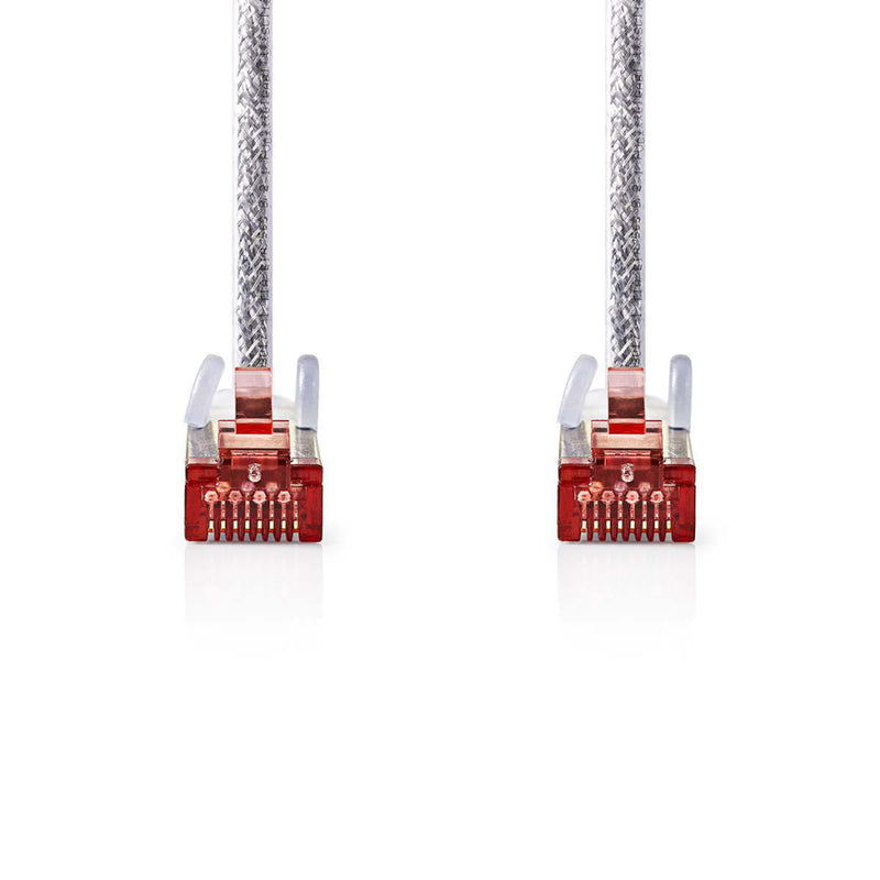 Nedis CCGP85221TP05 Cat6 S/ftp-netwerkkabel Rj45 Male - Rj45 Male 0,5 M Transparant