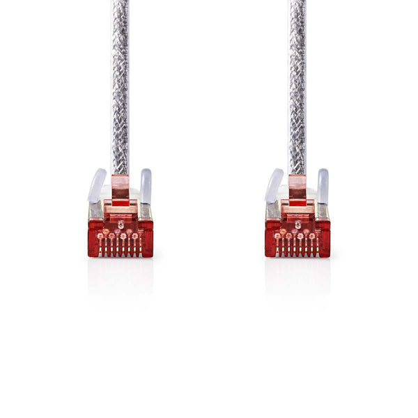 Nedis CCGP85221TP20 Cat6 S/ftp-netwerkkabel Rj45 Male - Rj45 Male 2,0 M Transparant
