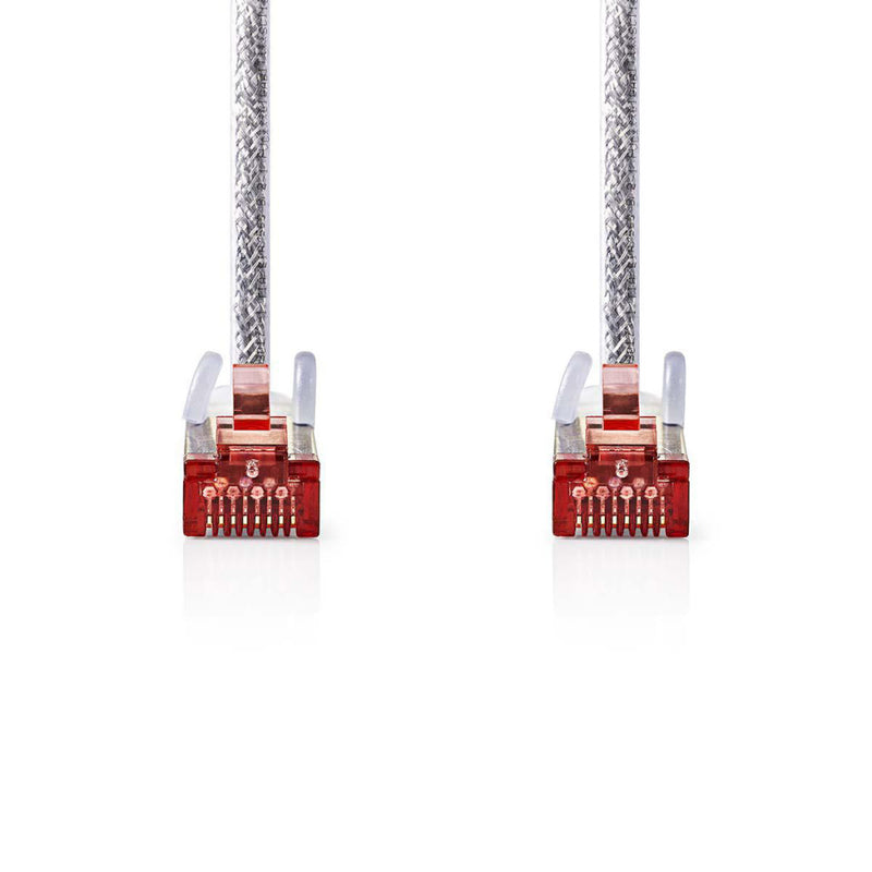 Nedis CCGP85221TP200 Cat6 S/ftp-netwerkkabel Rj45 Male - Rj45 Male 20 M Transparant