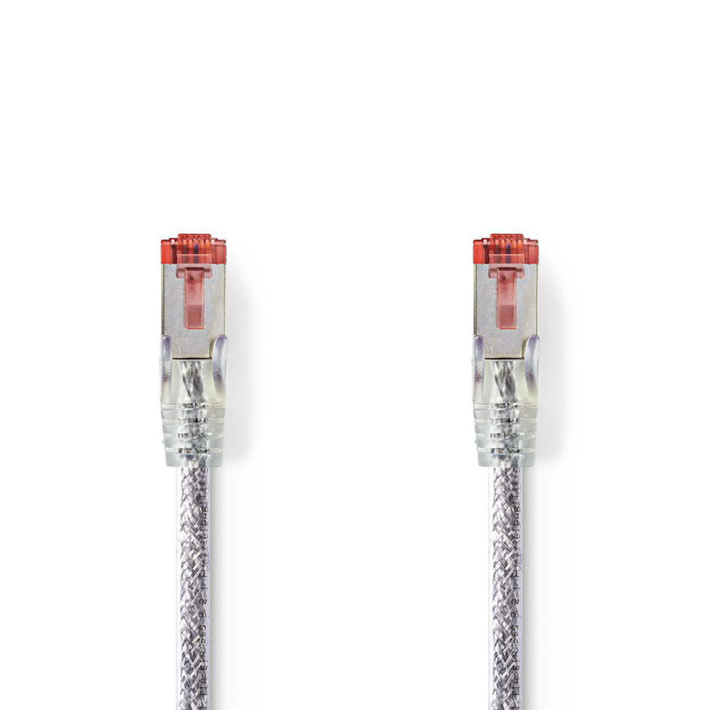 Nedis CCGP85221TP50 Cat6 S/ftp-netwerkkabel Rj45 Male - Rj45 Male 5,0 M Transparant