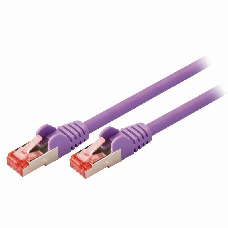 Nedis CCGP85221VT025 Cat6 S/ftp-netwerkkabel Rj45 Male - Rj45 Male 0,25 M Paars