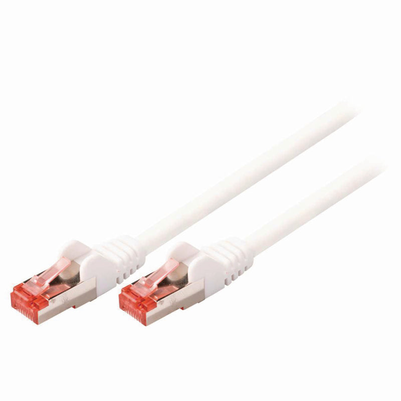 Nedis CCGP85221WT015 Cat6 S/ftp-netwerkkabel Rj45 Male - Rj45 Male 0,15 M Wit