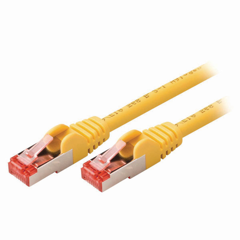 Nedis CCGP85221YE05 Cat6 S/ftp-netwerkkabel Rj45 Male - Rj45 Male 0,5 M Geel